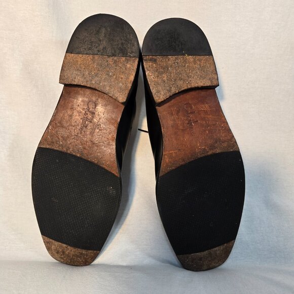 COLE HAAN Williams Formal Black Leather Cap Oxford Dress Shoes Men's Size 11M. - Picture 14 of 16